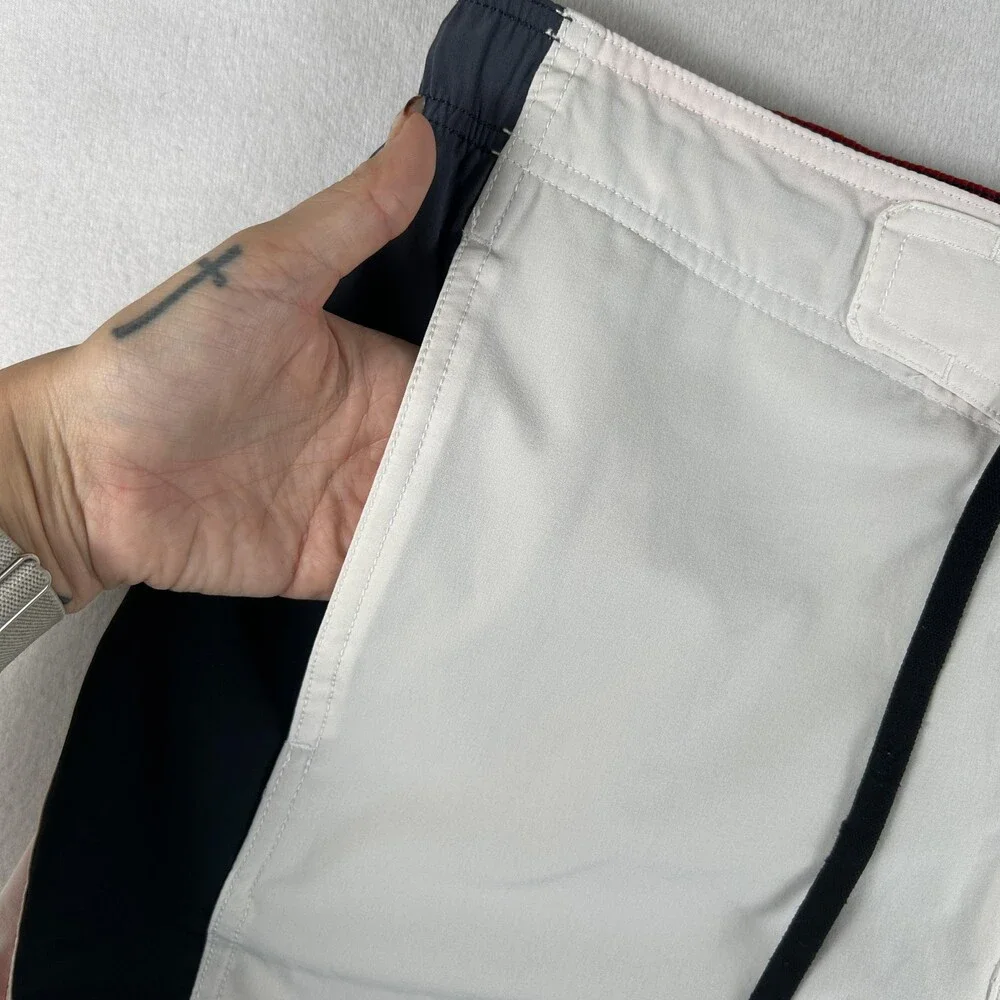 Vintage Speedo Swim Trunks Mens Large Colorblock Lined Board Shorts Drawstring